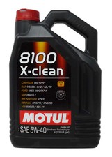 Motul 8100 X-clean 5W-40 Motoröl 5L ACEA C3, API SN, für BMW LL-04, MS-12991