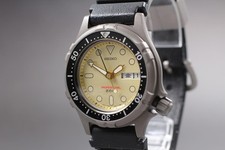 Vintage 1987 [Near Mint] Seiko 7C43-6A00 Pro Diver 200m Titan Qz Herrenuhr JDM