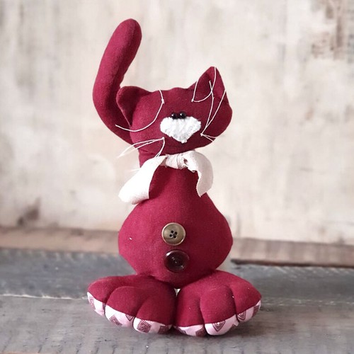Vintage künstlerkatze cm - 23,