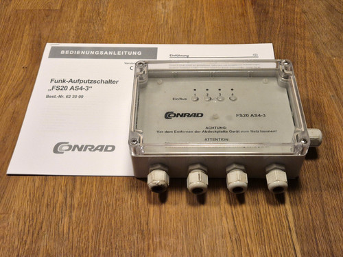 Conrad elv fs20 - fs20, as4-3