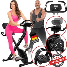 Indoor Cycle Fitness Bike Heimtrainer Ergometer Speedbike Fahrrad klappbar MX100