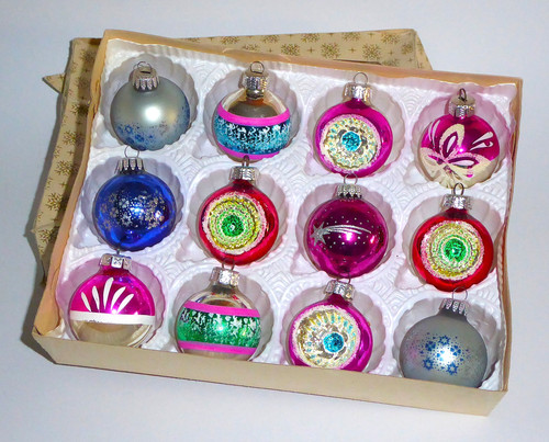 Ddr 12 weihnachtsbaumkugeln - ddr,