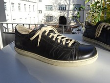 WALDVIERTLER Rückenwind Herren Premium Schuhe Leder Schwarz Austria Gr.44G TOP