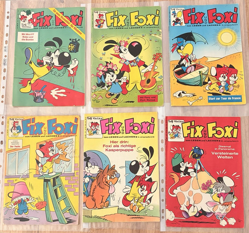 Rolf kauka fix und foxi - 6x,