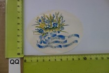 Alter Aufkleber Insel SYLT Nordsee Tinnum Keitum Munkmarsch Archsum Morsum (QQB)