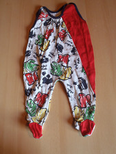 Ärmelloser Strampler, Mehrfarbig, Elefantenmuster, Größe 62/68