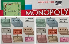 Monopoly 601 1009 geld - monopoly,