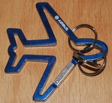 Airbus Flugzeug Karabiner Schlüsselanhänger, unbenutzt, neuwertig