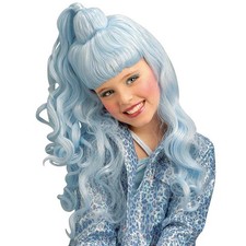 Blaue kinder perücke - kinder, /