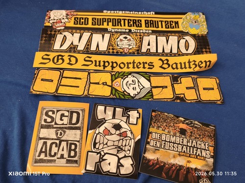 Dynamo dresden aufkleber - sg,
