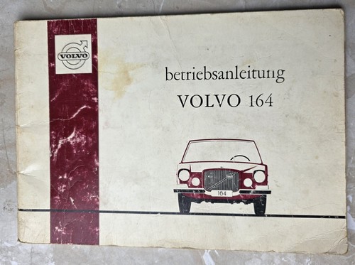 Volvo 164 betriebsanleitung - betriebsanleitung, /