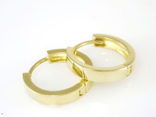 750 Gold Creolen  Scharnier