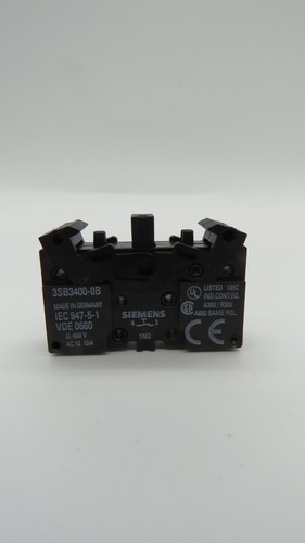 Siemens kontaktblock aufsatz - kontaktblock,,