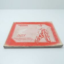 Original Honda CR 125 R Werkstatthandbuch Reparaturanleitung Handbuch C0398