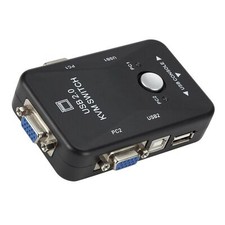 2 Port USB VGA KVM Switch