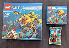 3x Lego City: Tiefsee-U-Boot