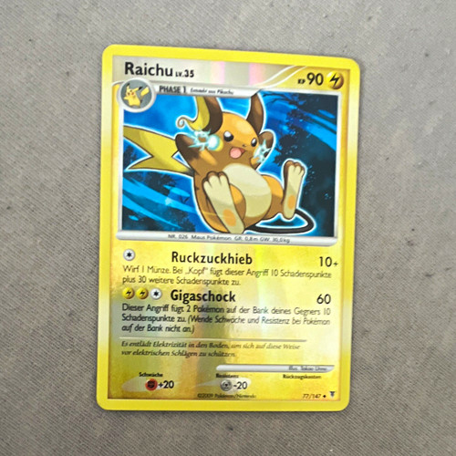 Nintendo pokémon tcg - pokémon, raichu
