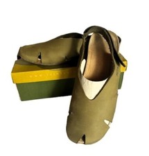 LOINTS OF HOLLAND Damen Sandalen grün Gr. 42 (41 ?) FLORIDA Fersenriemen (Klett)