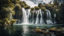 Wandbild: Ruhige Szene