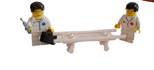 2 x LEGO® City,Minifiguren,Ärzte,Sanitäter,Trage,Spritze,Koffer 05