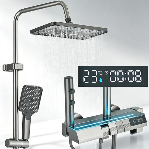 Led duschsystem duscharmatur - led,