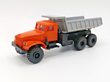 20032 KRAZ 258 Kipper, orange , mit Wismutmulde,  Fertigmodell , 1/87, H0