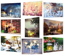 LED Bild Leinwandbild Wanddeko