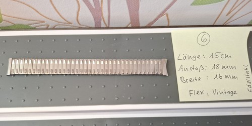 Uhrarmband flex edelstahl - uhrarmband,,
