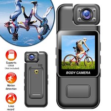 4K Mini Körperkamera Body Cam WiFi-Videokamera Camcorder mit Bewegungserkennung