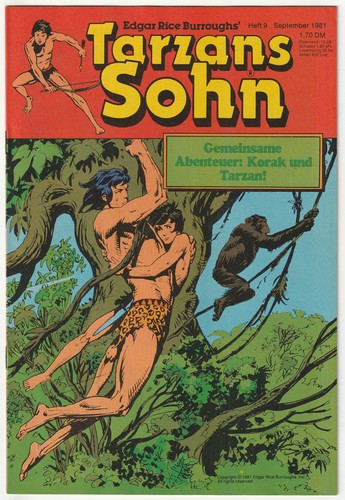 Tarzans sohn 9 - tarzans, #9/1981