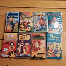 Disney VHS Videokassetten