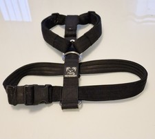 Heydoggy, Robust Nylon Geflochten Anti-Zug Hundegeschirr, Größe M