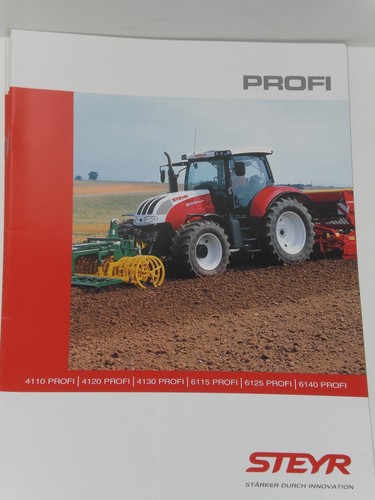 Steyr profi traktoren - profi, prospekt