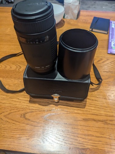 Sigma zoom 300mm 4 - dl, 75-300mm