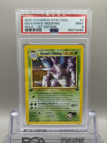 Pokémon karte giovanni - pokémon,