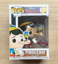 Funko Pop Disney Pinocchio With Jiminy Cricket #617 + Free Protector