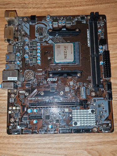 Amd ryzen 3400g msi - amd,