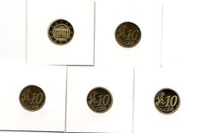 BRD 10 Cent ADFGJ stempelglanz