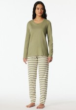 SCHIESSER Damen Pyjama lang