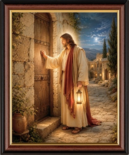 Jesus klopft die tür - die,