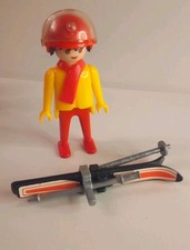 Playmobil Klicky Vintage Sportler Figur Skifahrer Springer Wintersport