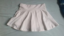 Skort Rock Sportrock Weiß