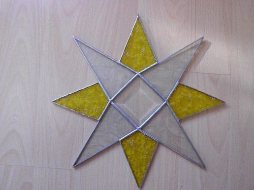 Stern aus tiffanyglas - stern,