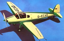 Graupner Bauplankopie Klemm KL 107 B