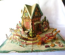 Tschechoslowakei Pop Up Buch Weihnachten Weihnachtsmann Kubasta / ev 529(26)