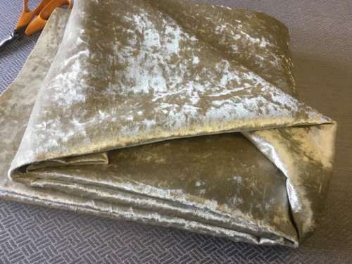 Meter crushed velvet - 2,3,