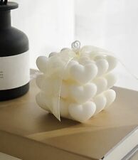 Bubble Kerze Candle Würfel Rubik’s Cube Herz Handmade Deko Kerze Motiv Kerze