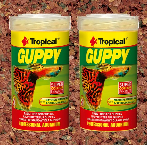 Tropical guppy 250ml - guppy, 2x