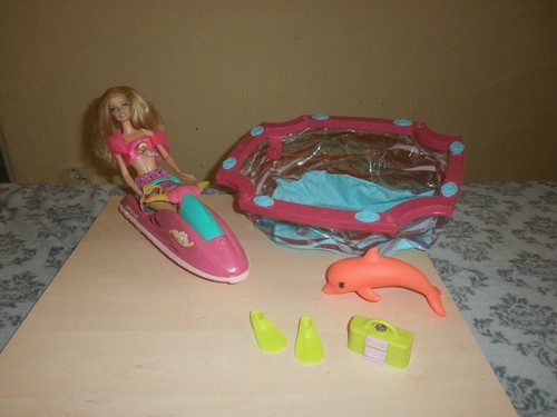 Barbie jetski swimmingpool - barbie,