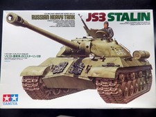 " RUSSIAN HEAVY TANK JS3 STALIN " TAMIYA 35211 in 1:35 UNGEBAUT / KOMPLETT 100%